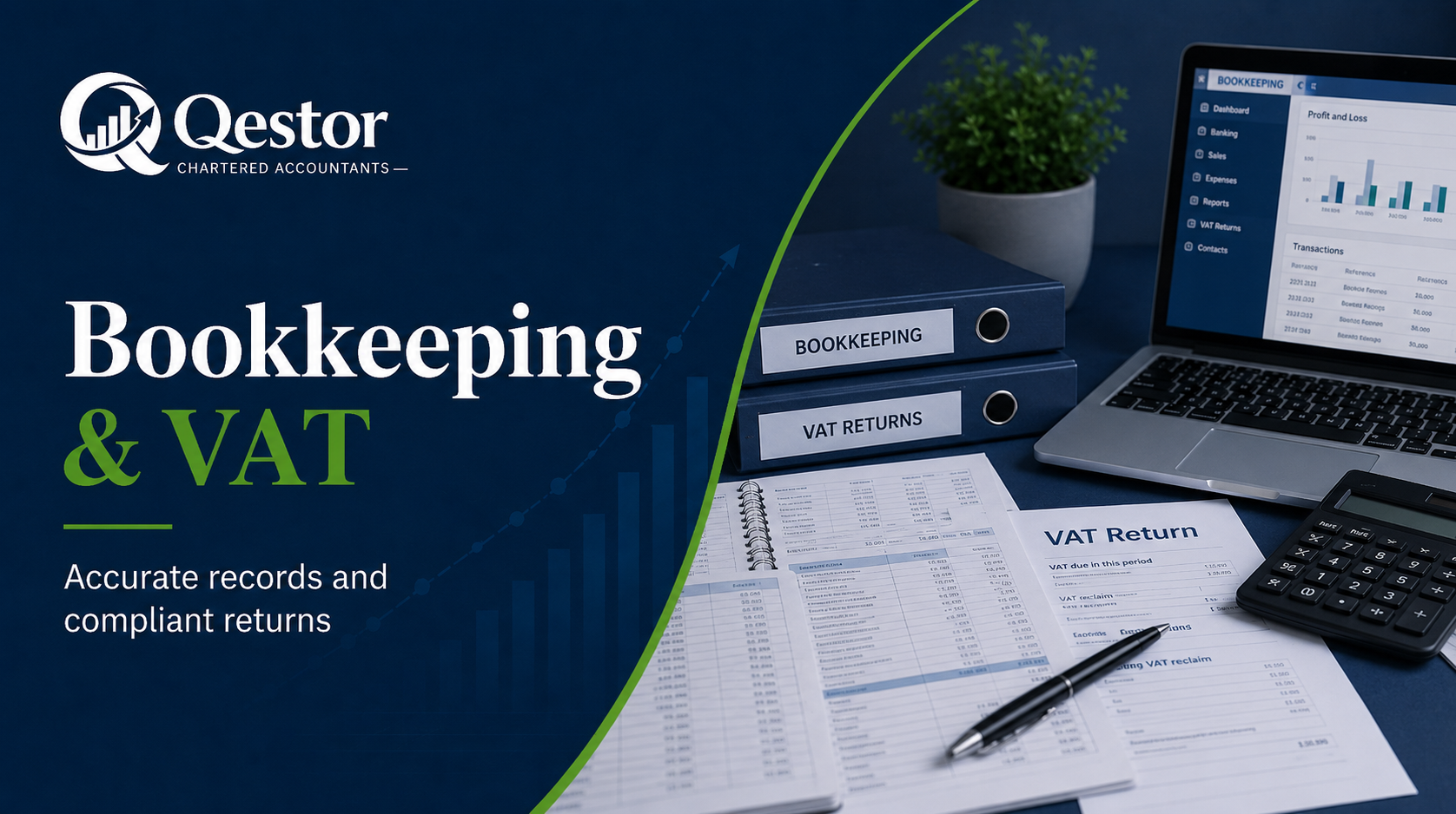 Business owner using Xero or QuickBooks cloud accounting software